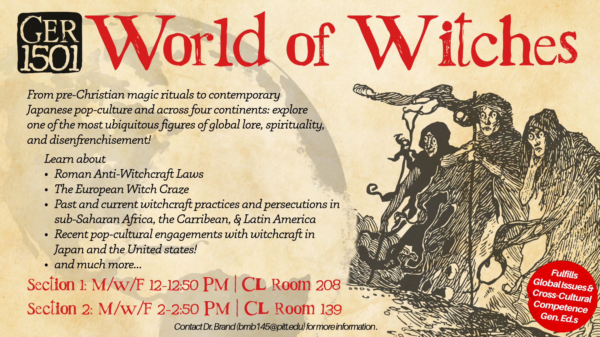 GER 1501 World of Witches